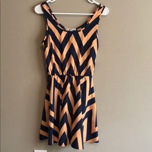 Charlotte Russe chevron dress